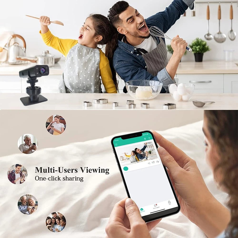 MSL WiFi Surveillance Camera HD Wireless Camera for Home Security