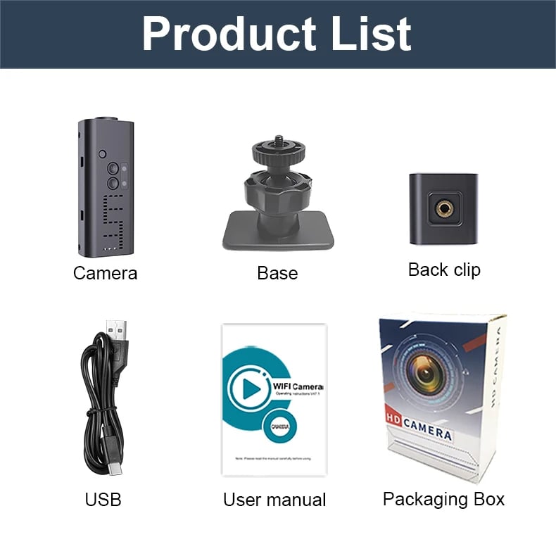 MSL WiFi Surveillance Camera HD Wireless Camera for Home Security