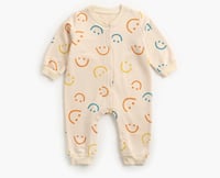 Image 3 of Unisex Smiley All In One Romper