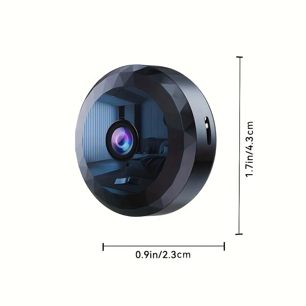 MSL Mini WiFi Camera Wireless 1080P HD Security with Night Vision and Motion Detection