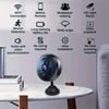MSL Mini WiFi Camera Wireless 1080P HD Security with Night Vision and Motion Detection