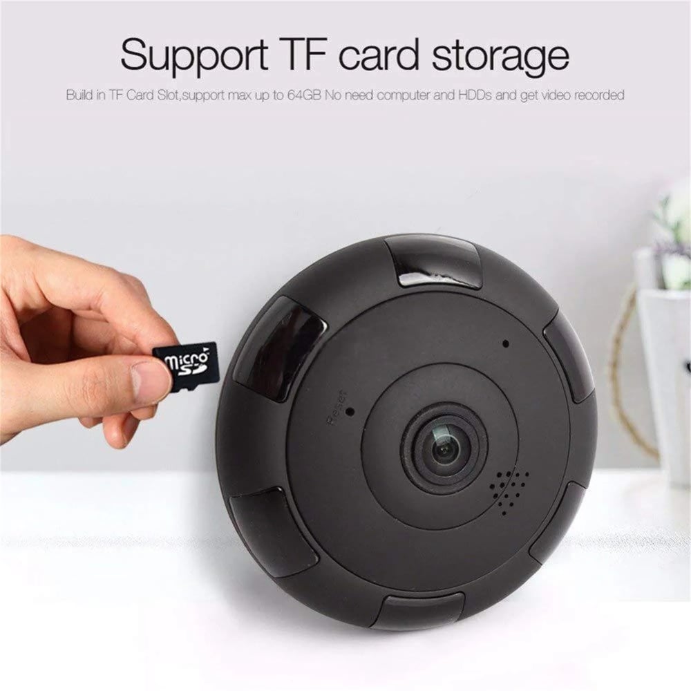 MSL 360 Degree Panoramic Camera with WiFi and Two-Way Audio for Home Security