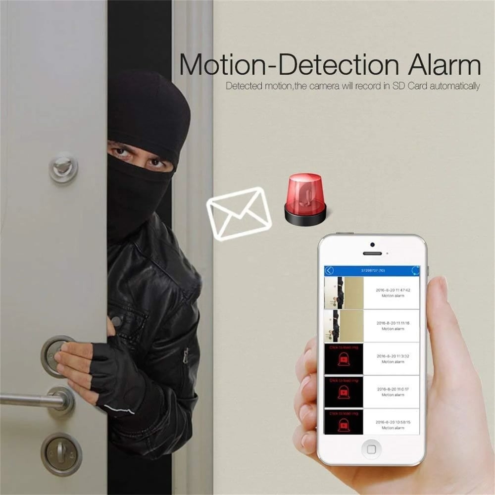MSL 360 Degree Panoramic Camera with WiFi and Two-Way Audio for Home Security