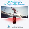 MSL 1080P HD Sports Watch Camera with Wearable Monitoring and Home Safety