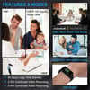 MSL 1080P HD Sports Watch Camera with Wearable Monitoring and Home Safety