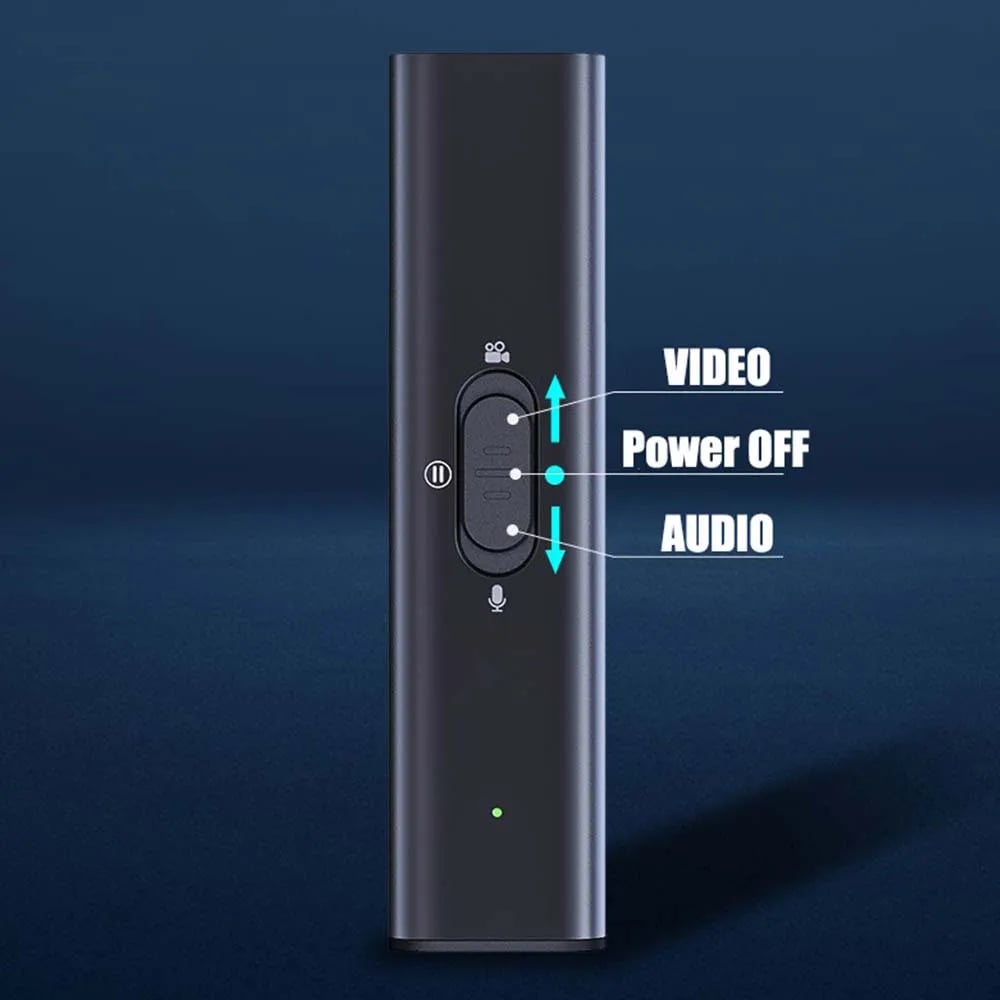 MSL 1080P HD Portable Pocket Cam with Wearable Voice Recorder