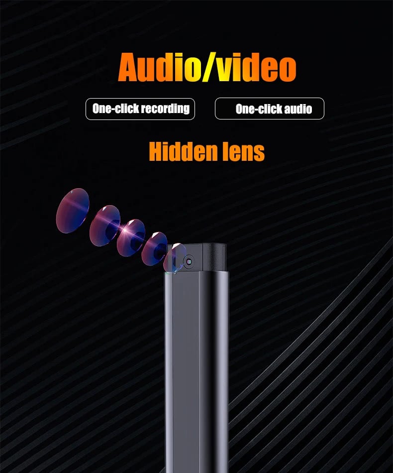 MSL 1080P HD Portable Pocket Cam with Wearable Voice Recorder