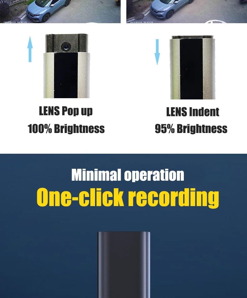 MSL 1080P HD Portable Pocket Cam with Wearable Voice Recorder