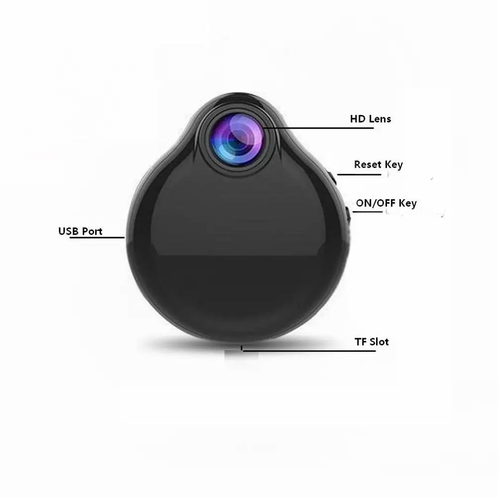 MSL 1080P Mini WiFi Camera with Night Vision and Motion Detection