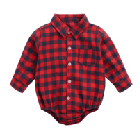 Image 5 of Boys Romper Style Popper Formal Shirt