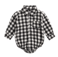 Image 6 of Boys Romper Style Popper Formal Shirt