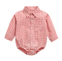 Image 7 of Boys Romper Style Popper Formal Shirt