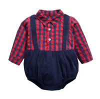 Image 8 of Boys Romper Style Popper Formal Shirt