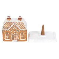 Image 5 of Christmas Gingerbread House Incense Cone Burner + FREE cones