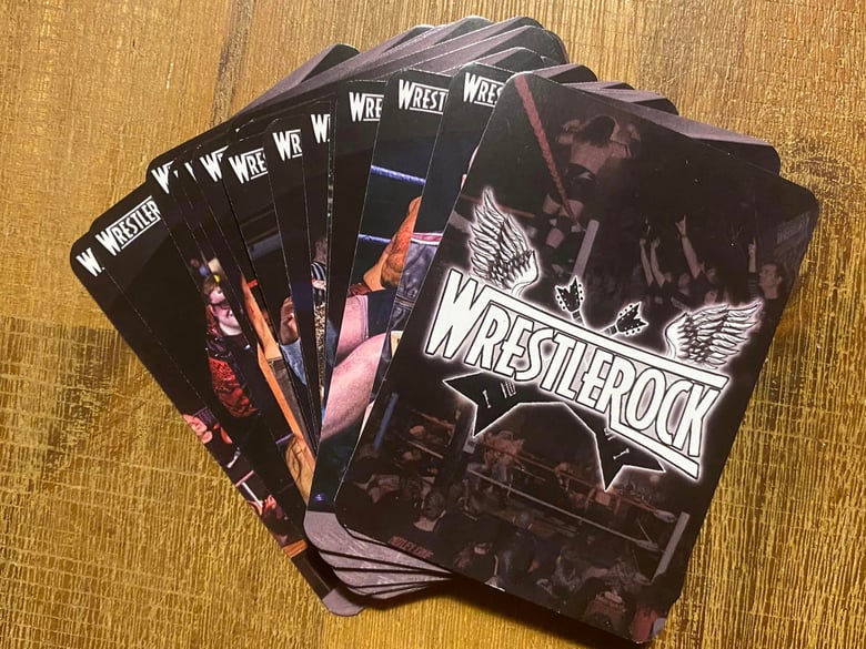 Image of WRESTLEROCK Trading Card Set - Series 1