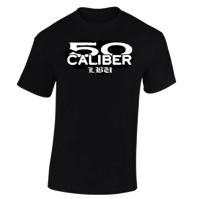 50 CALIBER LOGO T-SHIRT
