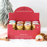 Image 1 of Christmas Soy Wax Melt Snap Disc