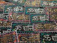 Image 1 of Sanskrit 'Om Shanti' mantra paper stickers 