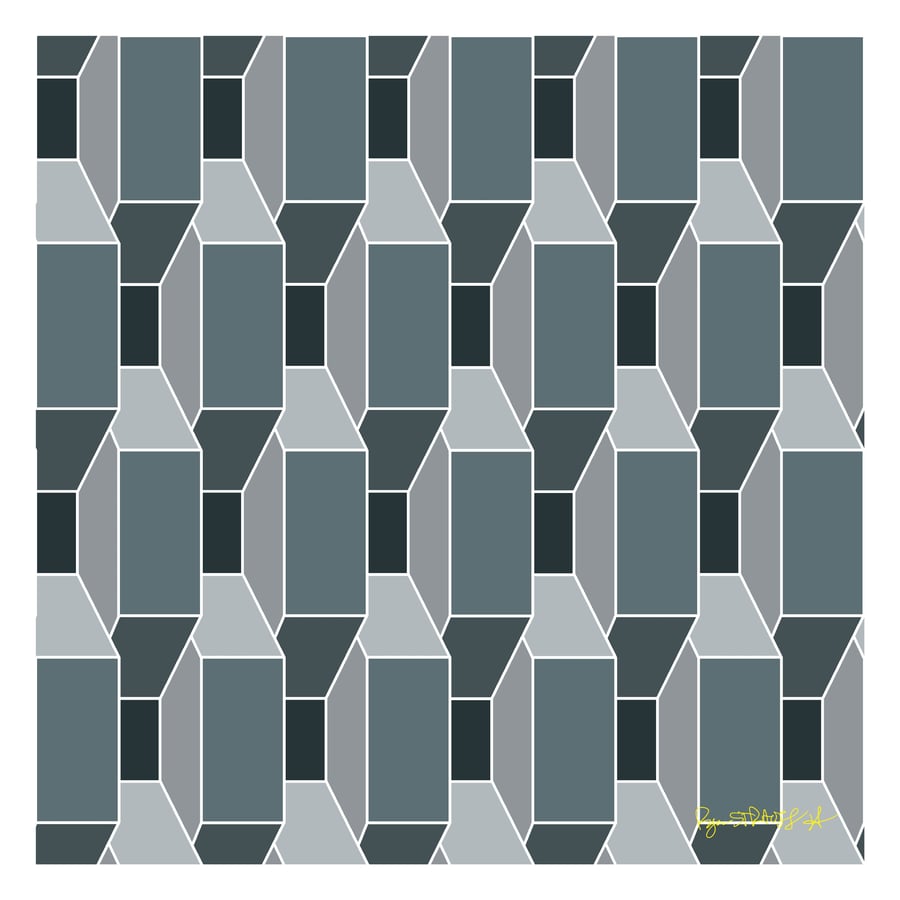 Image of Elevator Wall - Greyscale