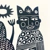 Hilke MacIntyre - ‘King and Camel’ print