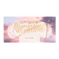 Image 3 of Manifesting My Dreams Satin Sleep Mask