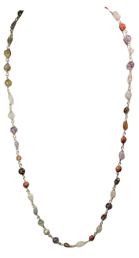 Image 1 of South Hamptons | Gemstone Harmony necklace 79cm long