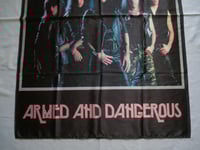 Image 3 of ANTHRAX - Armed and dangerous Flag (cloth poster Banner tapestry) Thrash metal