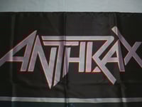 Image 8 of ANTHRAX - Armed and dangerous Flag (cloth poster Banner tapestry) Thrash metal