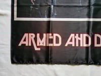 Image 13 of ANTHRAX - Armed and dangerous Flag (cloth poster Banner tapestry) Thrash metal