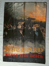 BATHORY - Blood fire death Flag (cloth poster Banner tapestry) Thrash Black metal