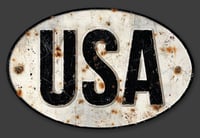 Magnetic USA Badge, Standard 170x110mm 