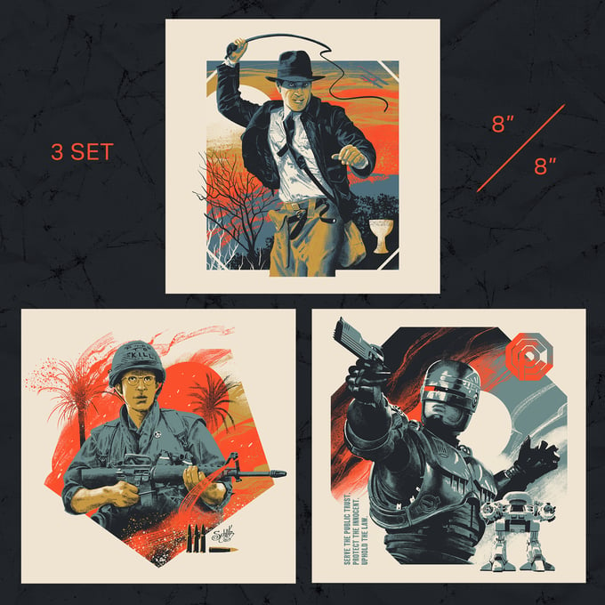 Image of HANDBILLS - Set 2 - Man or Machine