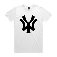 'WY' Classic Logo T-Shirt - black/white
