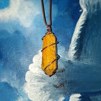 Image 1 of Bumblebee Jasper Necklace