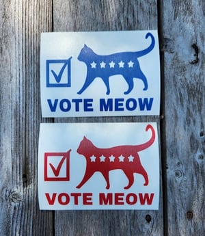 Image of VOTE MEOW t-shirt