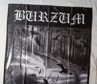 Image 2 of BURZUM - Hvis lyset tar oss Flag (cloth poster Banner tapestry) Black metal Varg Vikernes Euronymous