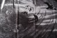 Image 4 of BURZUM - Hvis lyset tar oss Flag (cloth poster Banner tapestry) Black metal Varg Vikernes Euronymous