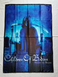 Image 1 of CHILDREN OF BODOM - Follow the reaper Flag (cloth poster Banner tapestry) Heavy metal