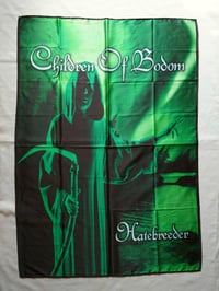 Image 1 of CHILDREN OF BODOM - Hatebreeder Flag (cloth poster Banner tapestry) Heavy metal