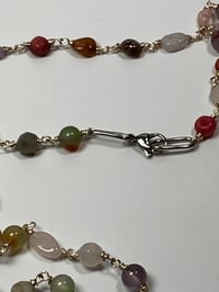Image 5 of South Hamptons | Gemstone Harmony necklace 79cm long