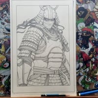 ONI RONIN ORIGINAL PENCIL ART SIGNED