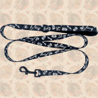 Image 1 of Traditional Tattoo Dog Leash