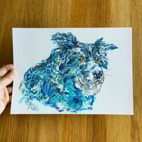 Image 3 of Bespoke Pet Portrait (5"x7") (8"x10")