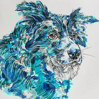 Image 1 of Bespoke Pet Portrait (5"x7") (8"x10")