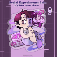 Image 1 of Serial Experiments Lain Acrylic Charm
