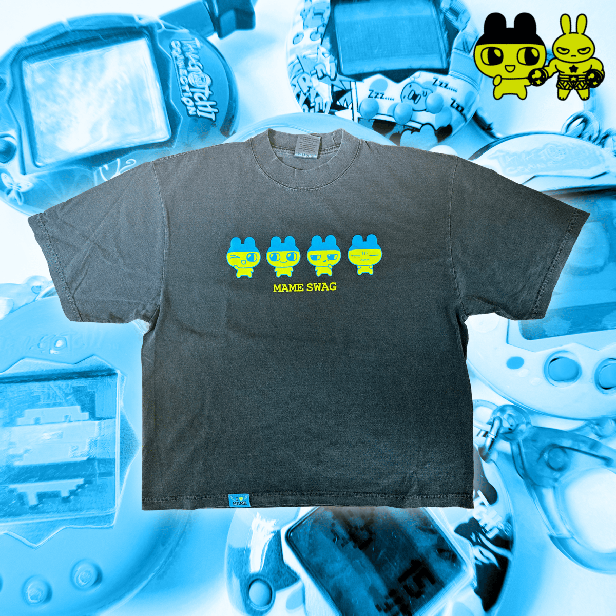 送料無料 通販 ファッション Mame Swag T-Shirt | Boxerbun Shop Tシャツ(半袖/袖なし)