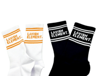 Image 3 of 2x Lavish Element Socks