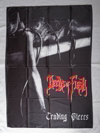 Image 1 of DEEDS OF FLESH - Trading pieces Flag (cloth poster Banner tapestry) Death metal