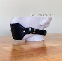 Image 3 of Bondage Leather Penis Gag - Panel Gag 