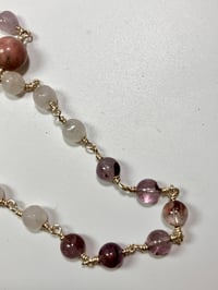 Image 4 of South Hamptons | Garden of Gems multi gemstone long Necklace 113 cm